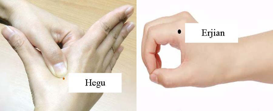 acupressure edema in hands 1