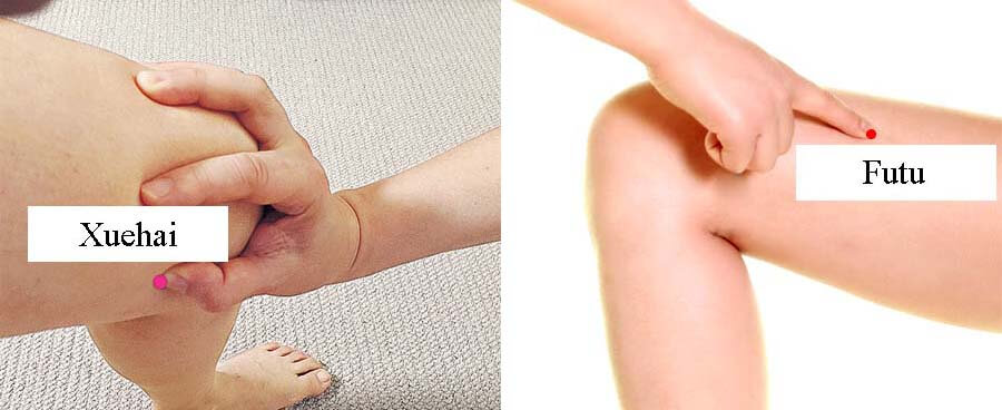 acupressure edema in legs 2