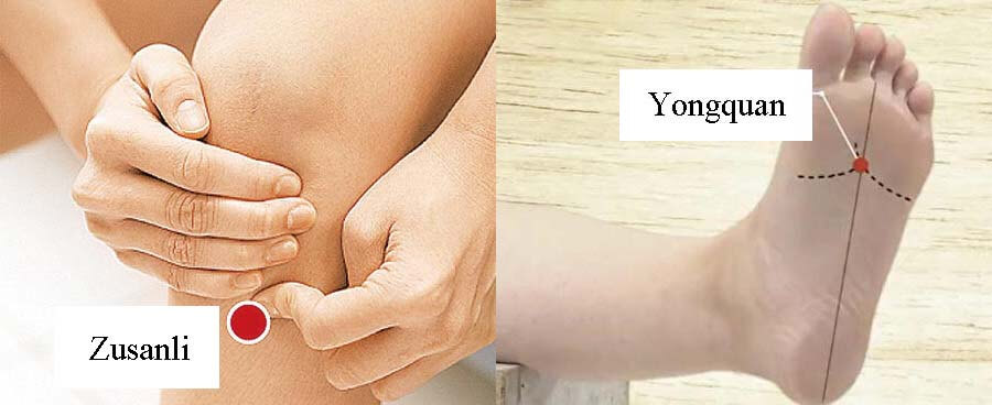 acupressure numbness in feet 2